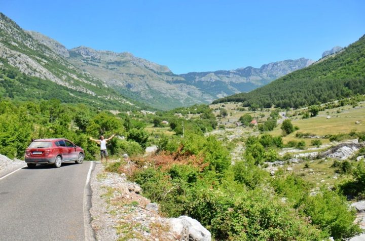 Șoseaua spre Theth, Albania