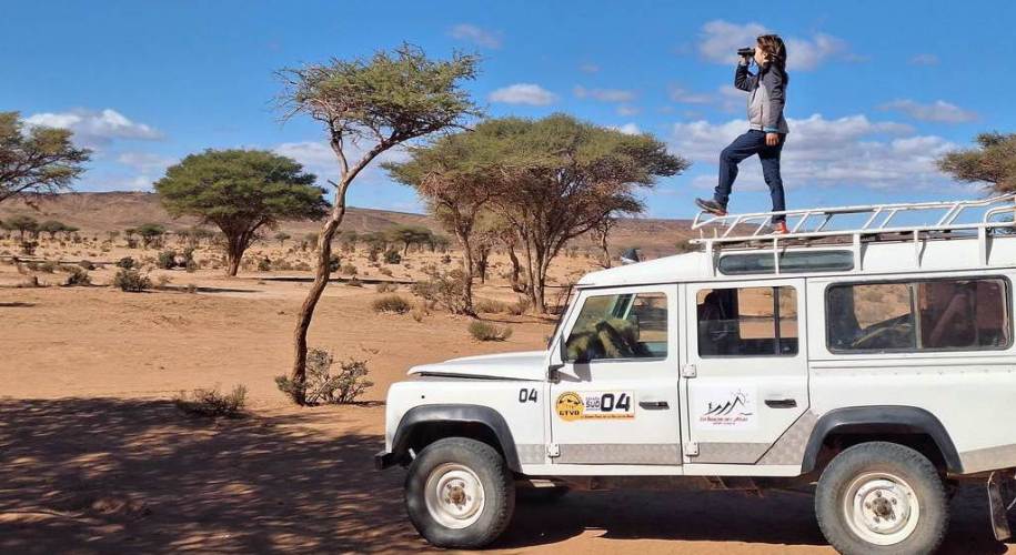 copil explorand desertul Sahara din Maroc din jeep, experienta in desert cu copiii