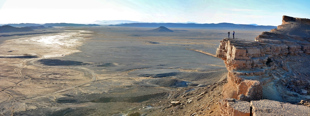 Moroccan Moon-like landscape