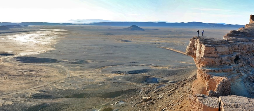 Moroccan Moon-like landscape
